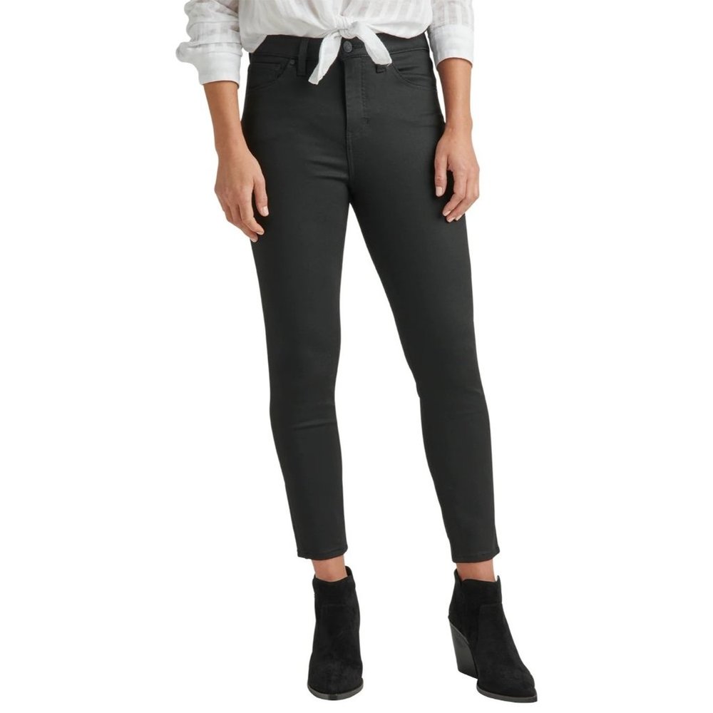 Jag Jeans Forever Black Viola High Rise Ankle Skinny Jeans Size 10/30 31x26 New - Picture 1 of 10